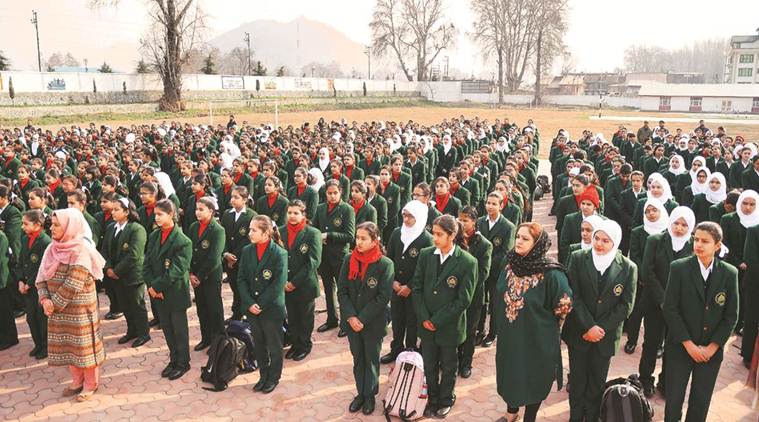 Kashmir School Girl And Boy Sex - J&K: After 200 days, Valley wakes up to bustling classrooms | India News -  The Indian Express