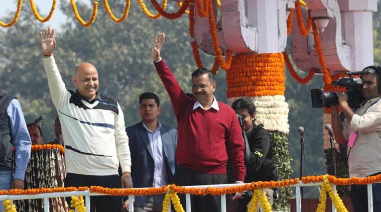 arvind kejriwal, delhi cm, delhi cm arvind kejriwal, delhi cm oath ceremony, arvind kejriwal swearing ceremony, arvind kejriwal swearing ceremony live, arvind kejriwal swearing in ceremony, swearing ceremony, swearing ceremony of arvind kejriwal, arvind kejriwal oath ceremony live updates, arvind kejriwal shapath grahan samaroh, shapath grahan samaroh