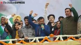 delhi election result, election result, delhi election result 2020, arvind kejriwal, manish sisodia, opposition on delhi election result, amit shah, narendra modi, Indian express