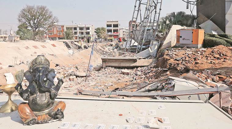 kharar building collapse, kharar building collapse death toll, mohali building collapse, mohali building collapse death toll, mohali news