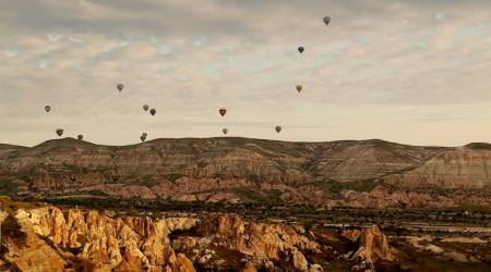 Sunrise near Nevsehir
