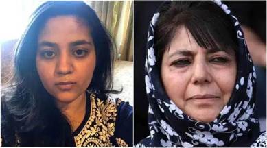 Mehbooba Mufti, Mehbooba Mufti PSA, omar abdullah, iltija mufti, Public Safety Act, Jammu and Kashmir, indian express