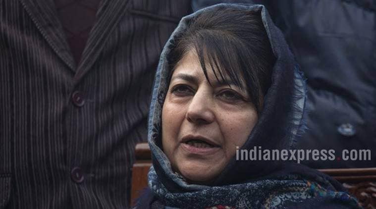mehbooba mufti, mehbooba mufti psa, psa detention, public safety act, jammu and kashmir psa, indian express news