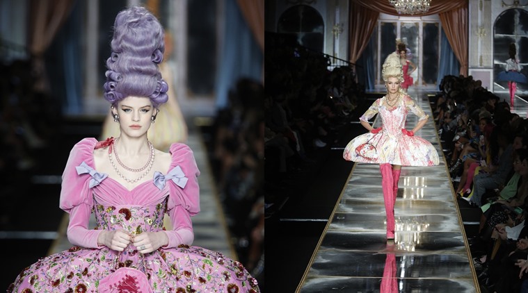 Milan Fashion Week Moschino S Let Them Wear Cake Theme Is As Sweet As It Gets Lifestyle News The Indian Express