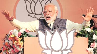 pm modi delhi rally, modi dwarka rally, modi delhi elections, delhi assembly polls, delhi elections news, aam aadmi party, bjp delhi, congress delhi, delhi news, indian express