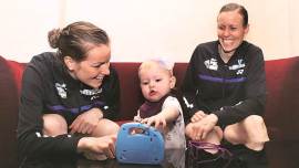 Premier Badminton League, Premier Badminton League Awadhe Warriors, Awadhe Warriors Premier Badminton League, Christinna Pedersen, Kamilla Rytter Juhl, Sports news, Indian Express