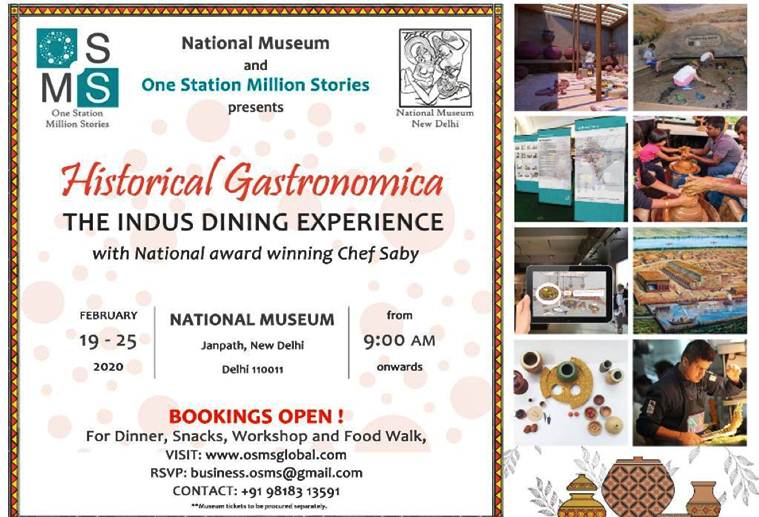 National Museum, Harappan Civilisation, non-vegetarian dishes, harappan menu, Indus Valley civilization, Indus dining experience, india news. Indian Express