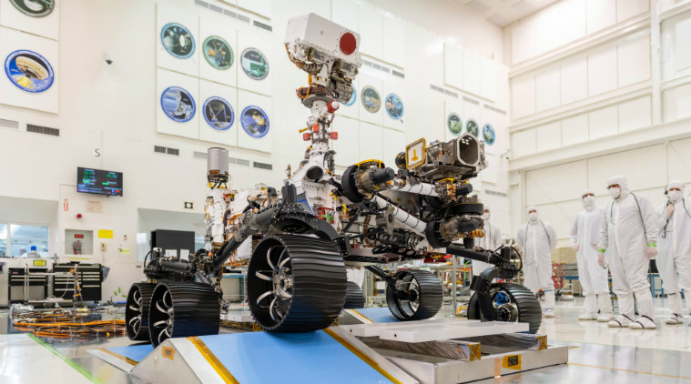 mars 2020 rover, mars 2020 rover reaches kennedy space centre, mars 2020 jet propulsion laboratory, mars 2020 rover launch, mars 2020 rover july launch