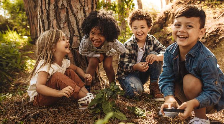 Children who grow up closer to nature are said to be happier, study ...