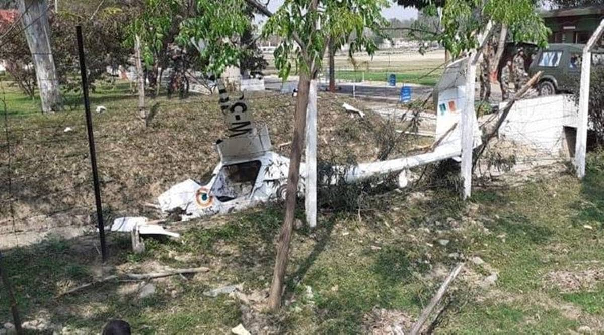 NCC plane crash, NCC pilot killed, patiala plane crash, punjab news, indian express