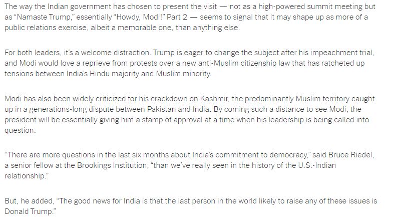 Donald Trump, Donald Trump India visit, US President Donald Trump, Donald Trump in India, Trump in India, Namastey Trump event, India news, Indian Express