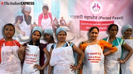 period-feast Menstruation, Menstruation women, period feast, Bhuj College, Swami Krushnaswarup, Swaminarayan Temple, Bhuj, Sachhi Saheli