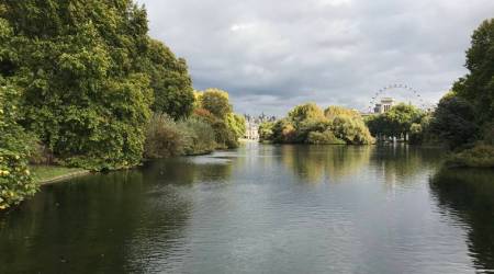 St James Park lake, london
