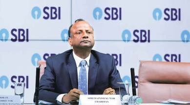 work from anywhere infrastructure, COVID-19 pandemic, State Bank of India, Rajnish Kumar, indian express news