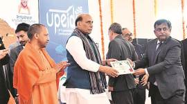 defexpo 2020, defexpo, defexpo lucknow, defexpo 2020 lucknow, Rajnath singh, Yogi Adityanath, defexpo lucknow 2020, india news, indian express