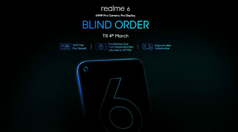 Realme 6, Realme 6 Pro, Realme 6 India launch, Realme 6 India price, Realme 6 Pro launch, Realme 6 Pro price in India, Realme 6 blind order, Realme 6 Pro preorder, Realme 6 specifications, Realme 6 Pro specifications