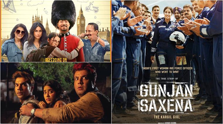 Irrfan khan angrezi medium janhvi kapoor gunjan saxena roohi afzana release dates