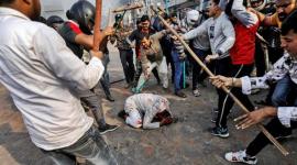 Delhi violence, Delhi police, man thrashed, attack on muslims, Delhi news, indian express news