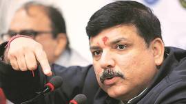 Delhi riots, AAP Delhi, Sanjay Singh, Delhi news, Indian express news