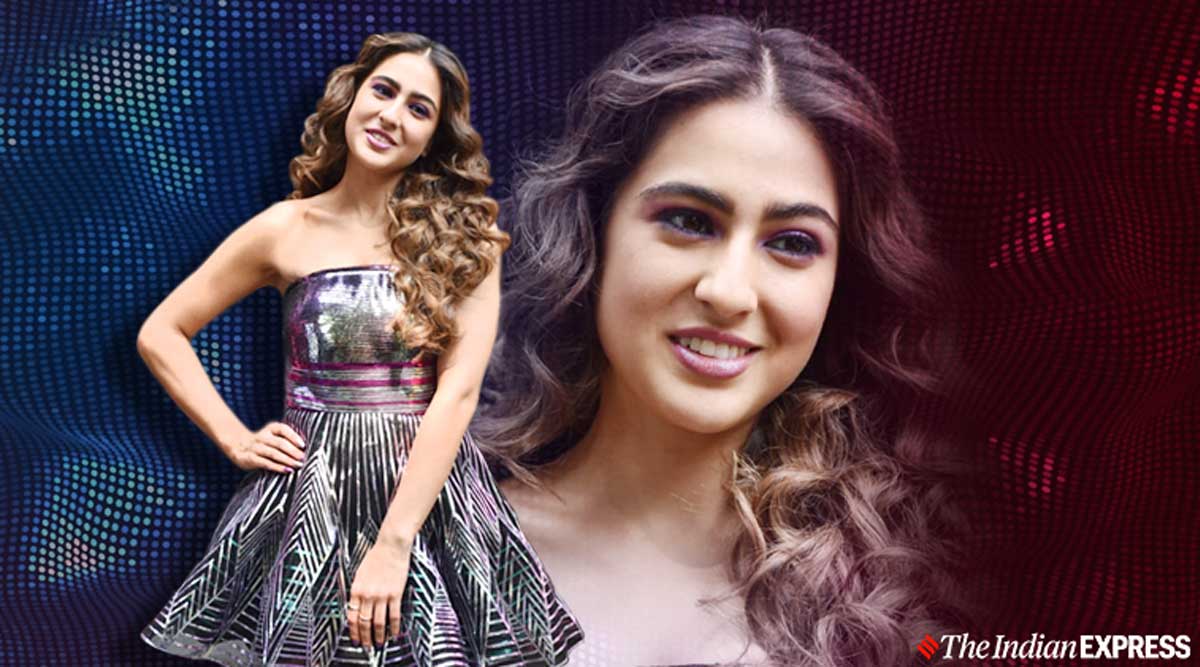 Love j Kal Promotions Sara Ali Khan Aces This Futuristic Dress See Pics Lifestyle News The Indian Express