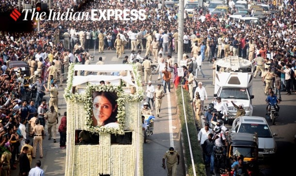 sridevi funeral