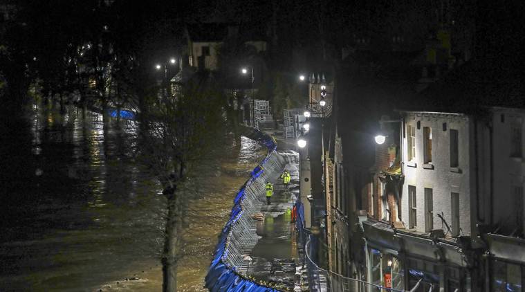 Storm Dennis blows ghost ship to Ireland