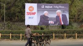 trump Motera Stadium, Motera stadium Ahmedabad, Donald Trump India visit, Trump India visit, Donald Trump Motera Stadium, Namastey Trump event, Ahmedabad news, city news, Indian Express