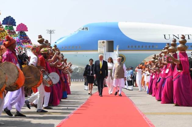 donald trump, donald trump india visit, donald trump news, donald trump in india, donald trump in india news, donald trump india visit 2020, donald trump india visit news, us president donald trump, us president donald trump latest news, narendra modi, narendra modi news, namaste trump, namaste trump live, namaste trump live news