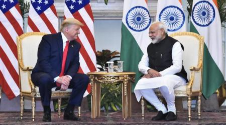 donald trump india visit, caa protests trump, trump press conference, donald trump kashmir issue, new delhi violence, trump pm modi,