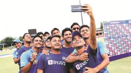 india vs pakistan, ind vs pak u19 world cup, ind vs pak run out, pakistan run out, cricket news, indian express