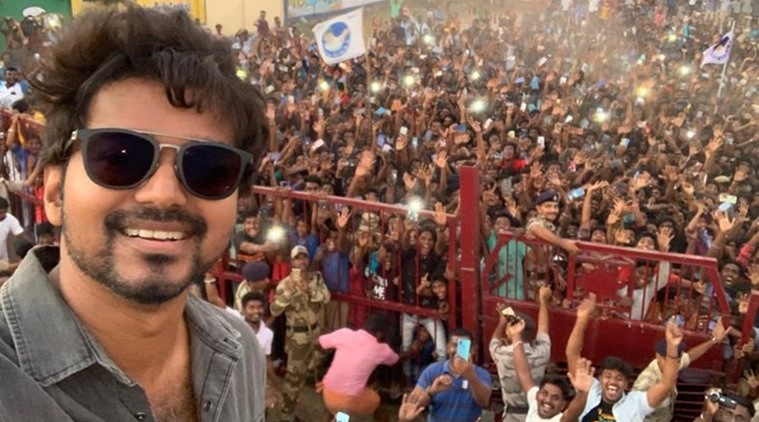 Vijay breaks the internet with a selfie with fans