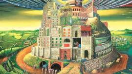 Vinod Balak, artist Vinod Balak, Vinod Balak artist, Vinod Balak paintings, Vinod Balak painting exhibition, Vinod Balak exhibition in Mumbai, Indian Express