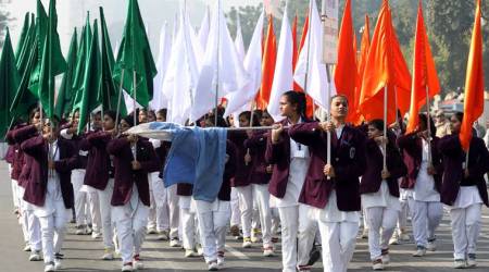 United we march forward: Republic Day parade rehearsal in Lucknow. (Photo: Vishal Srivastav)