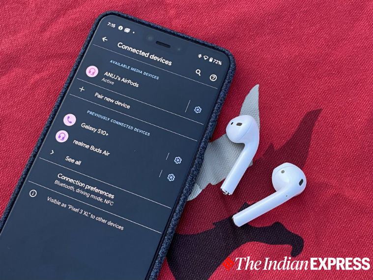 automatic ear detection airpods android