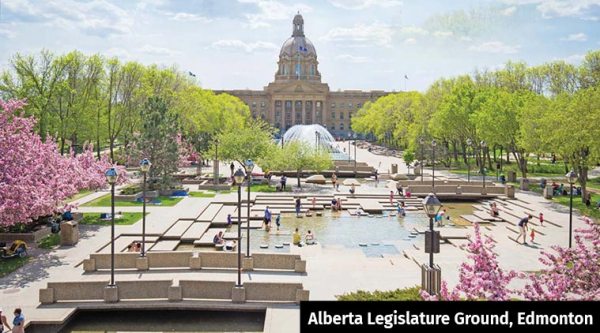 Alberta Legislature Ground Edmonton