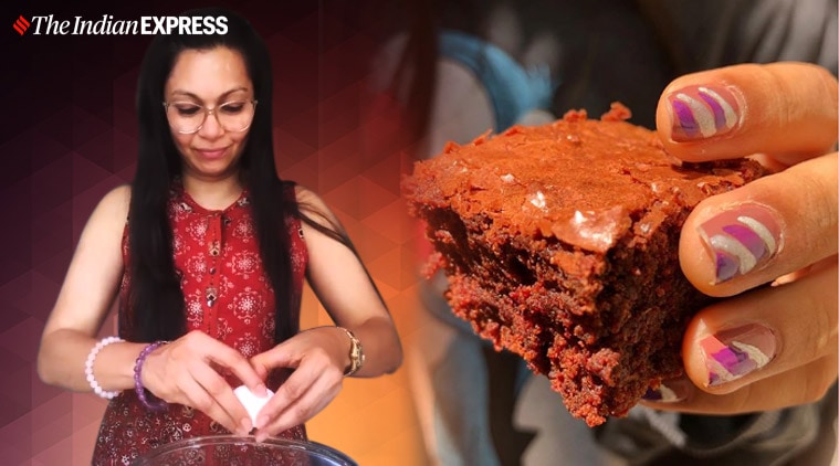 maria goretti, maria goretti recipes, indianexpress.com, indianexpress, beetroot brownie, beetroot brownie recipe, how to make a brownie, maria goretti lockdown, lockdown cooking, baking recipes,