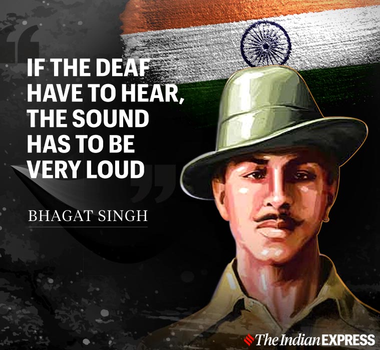 original bhagat singh wallpaper with quotes in hindi