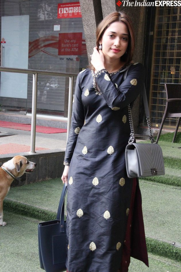 tamannaah bhatia spotted