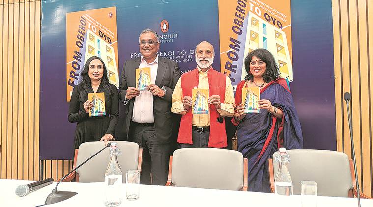 India’s hotel industry, From Oberoi to Oyo book launch, Chitra Narayanan, Indian express talk, indian express news