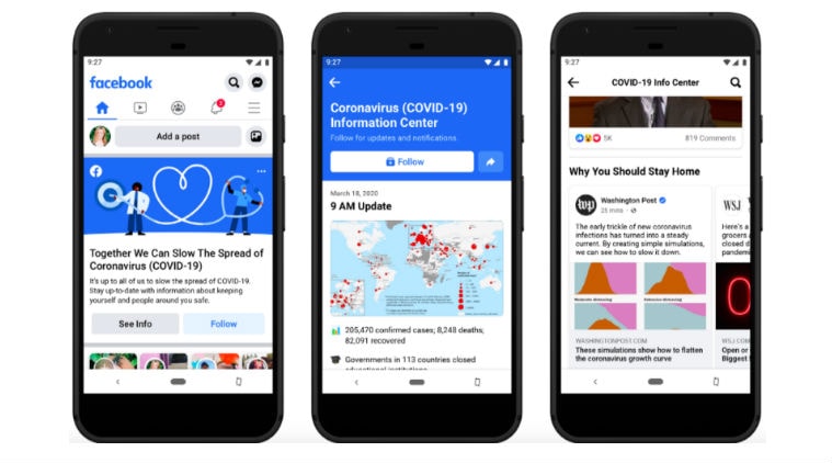 Coronavirus outbreak, Coronavirus 2019, COVID 19 outbreak, COVID outbreak, Google Do the Five, What is DO the Five, Facebook coronavirus, Twitter COVID19