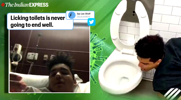 ‘influencer Who Licked Toilet Bowl Claims He Has Tested Positive For