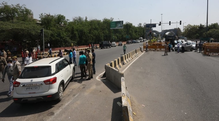 Delhi Noida Border sealed.