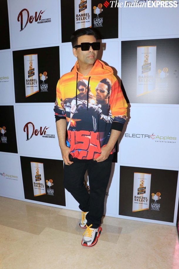 karan johar at devi screening