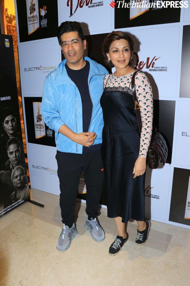 manish malhotra at devi screening