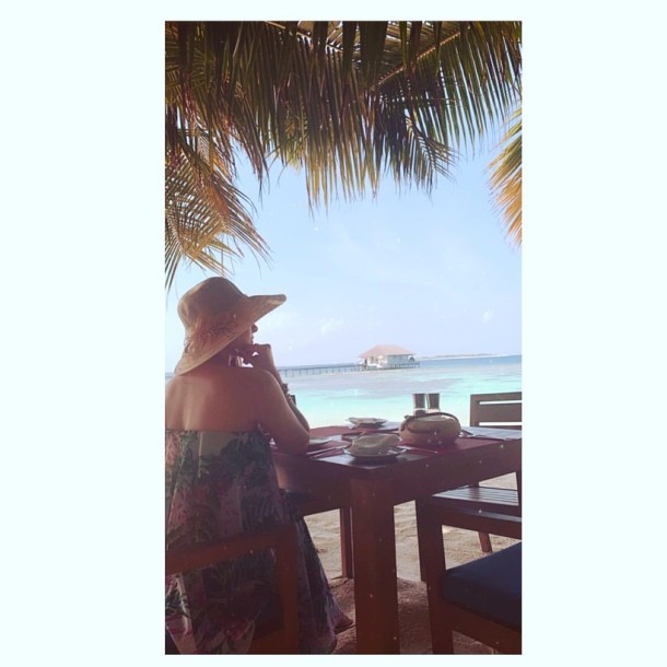 hansika motwane maldives photos