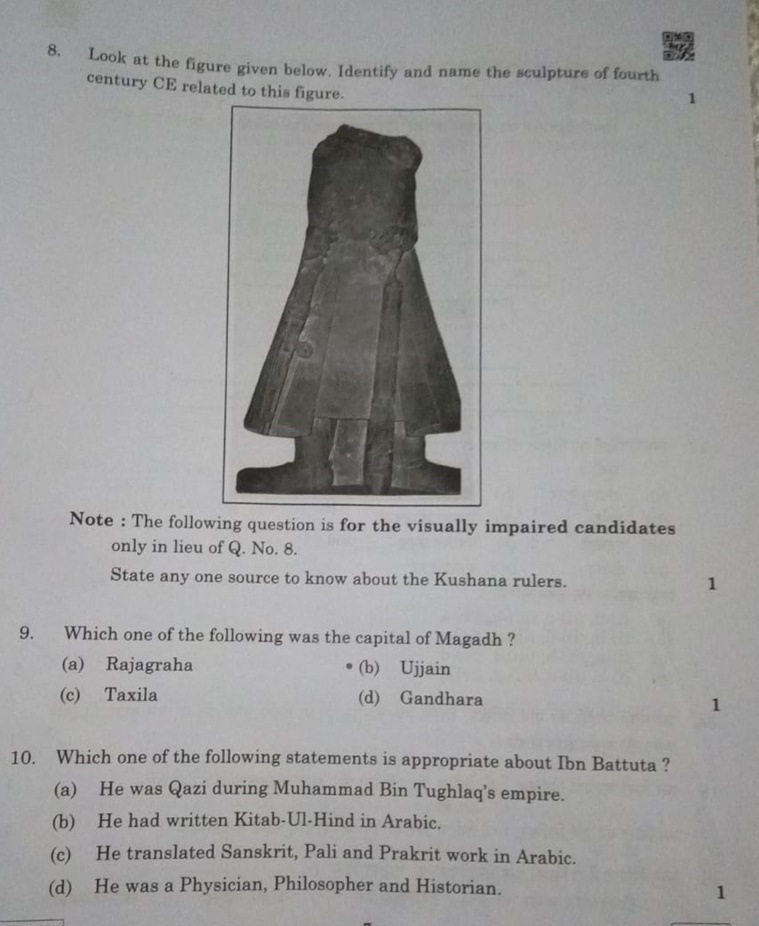 CBSE Class 12 History exam tests reasoning ability, students find it