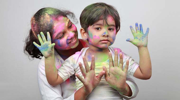 How to protect your child's skin and hair this Holi | Parenting News,The  Indian Express