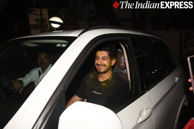 mohit marwah at aarti shetty holi party