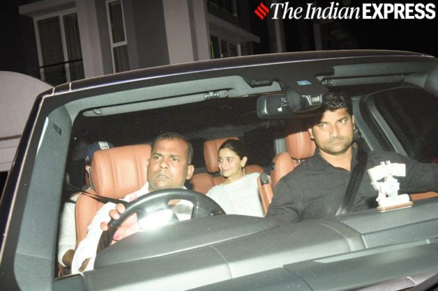 alia bhatt at aarti shetty holi party