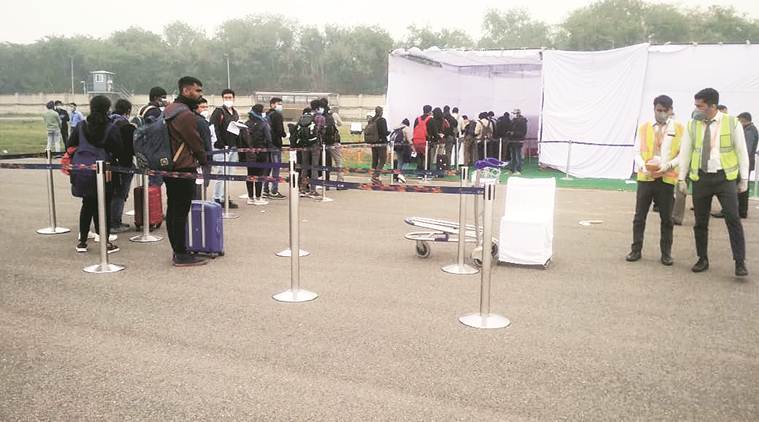 Indians evacuated, coronavirus cases, ITBP quarantine camp, delhi news, indian express news